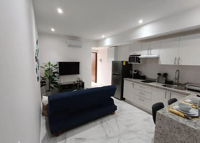 Depto Moderno 1br Gimnasio Sauna Jacuzzi Y Piscina Rooftop Apartment