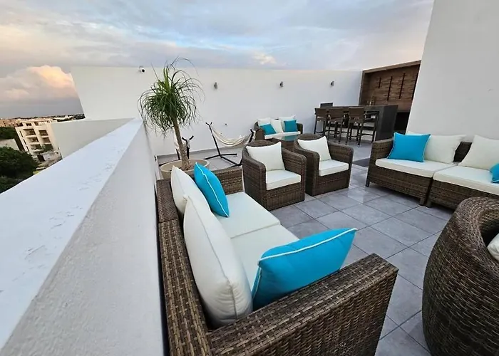 Depto Moderno 1br Gimnasio Sauna Jacuzzi Y Piscina Rooftop Apartment *