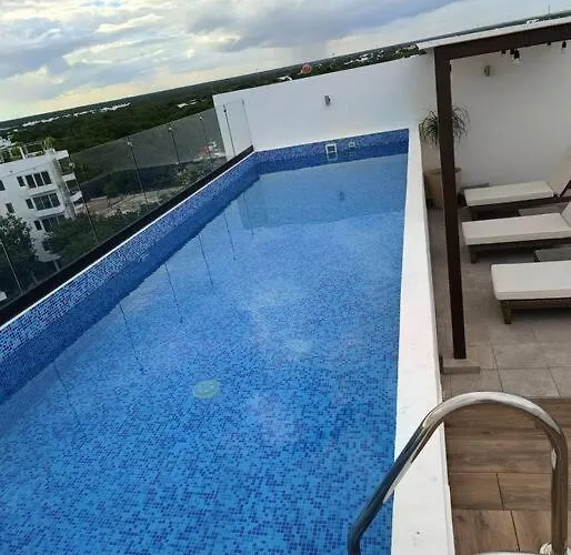 Depto Moderno 1br Gimnasio Sauna Jacuzzi Y Piscina Rooftop *