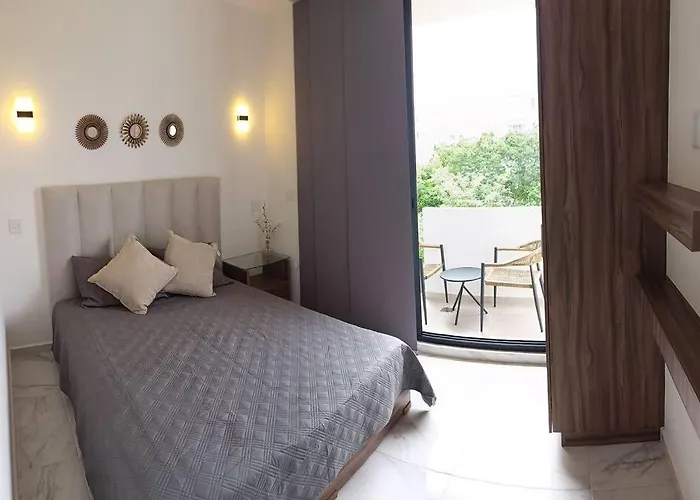 Apartment Depto Moderno 1br Gimnasio Sauna Jacuzzi Y Piscina Rooftop Playa del Carmen