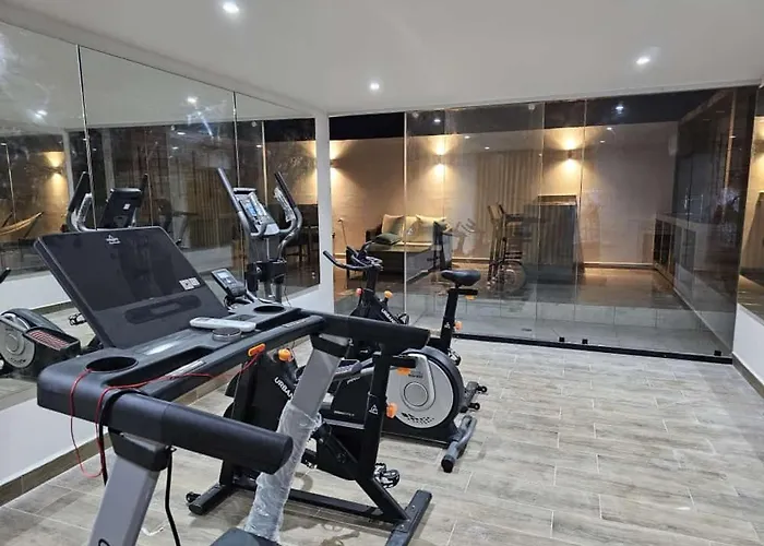 Depto Moderno 1br Gimnasio Sauna Jacuzzi Y Piscina Rooftop Apartment *